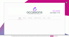 Desktop Screenshot of occasionservices.com